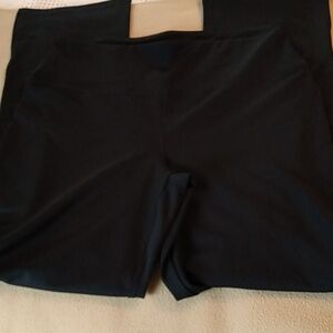 Black workout pants